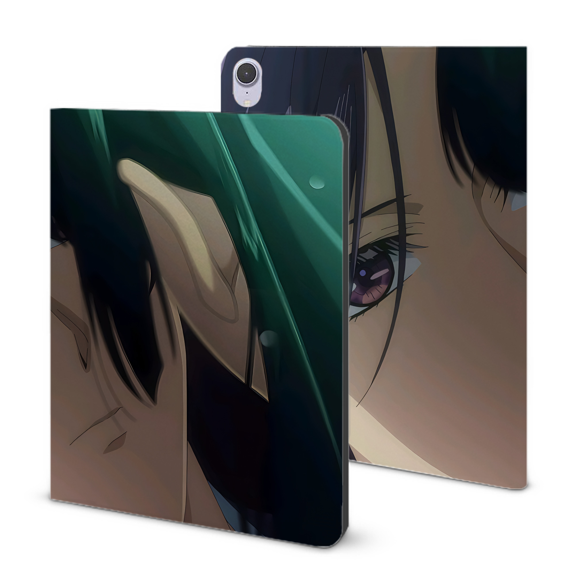 （画像用） 薬屋のひとりごと The Apothecary Diaries IPad ケース ブック型 PUレザー TPU 耐衝撃 軽量 薄型 ペン収納なし 全面保護 IPad 各モデル対応